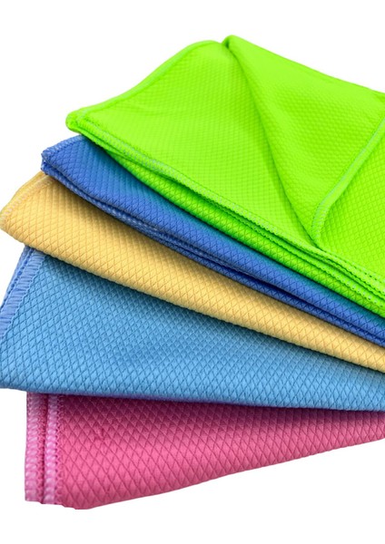 Mikrofiber Cam Bezi - 40 x 40 Cm. - 20 Adet - Çok Renkli fiyatları