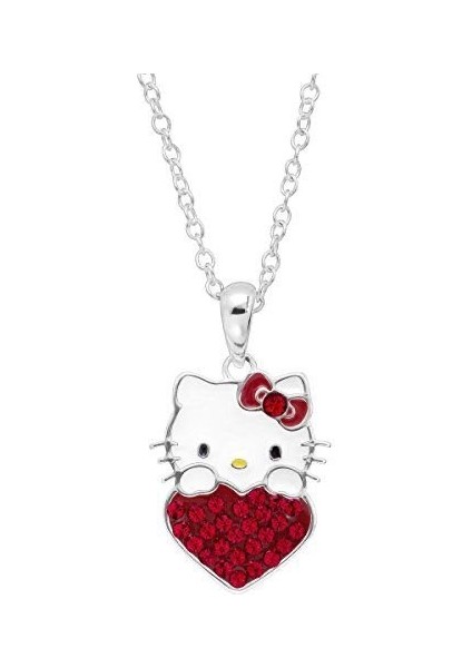 Hello Kitty Kırmızı Kolye