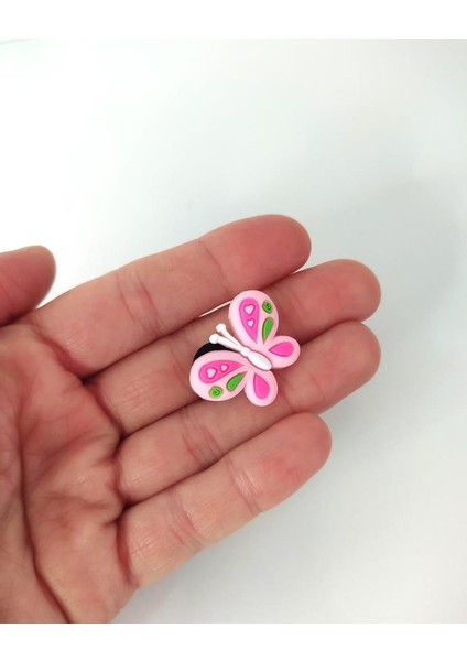 Terlik Ayakkabı Sandalet Süsü 1 Adet Silikon Kız Erkek Aksesuar