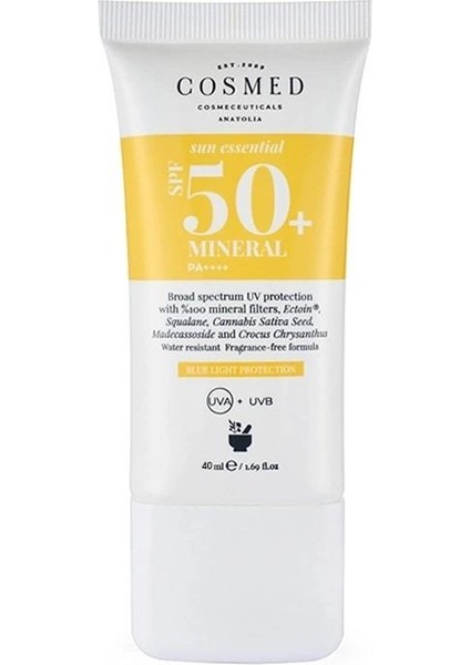 Sun Essential SPF50+ Mineral 40 ml