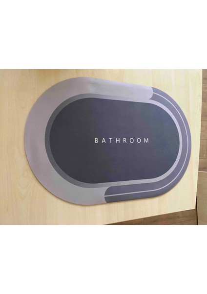 Sihirli Su Emici Kaydırmaz Banyo Paspası Banyo Ayak Matı Büyük Boy 70 x 50