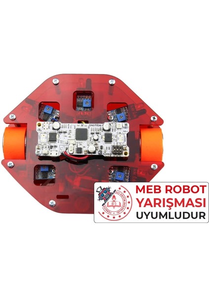 Meb Labirent Çözen Robot Kiti - Montajlı