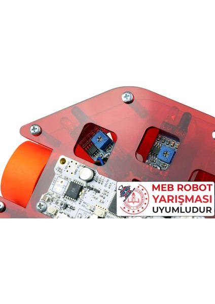 Meb Labirent Çözen Robot Kiti - Montajlı