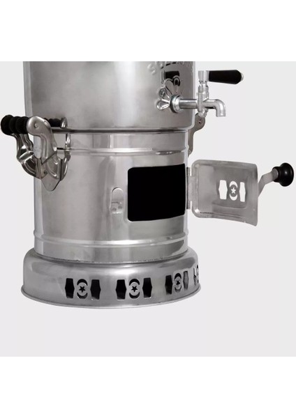 KS10 (2,5 Lt) Krom Kömürlü Semaver modelleri