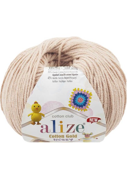Cotton Gold Hobby New 67