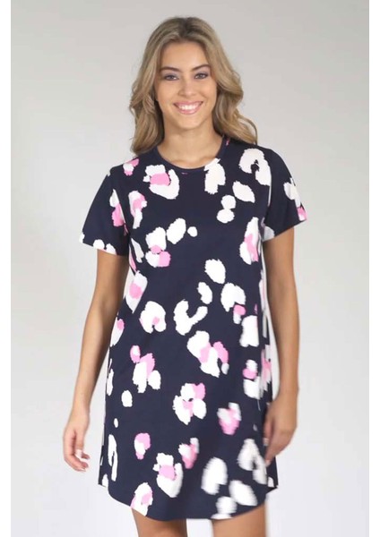 Pamuklu Kadın Kısa Kol Gecelik fiyatları