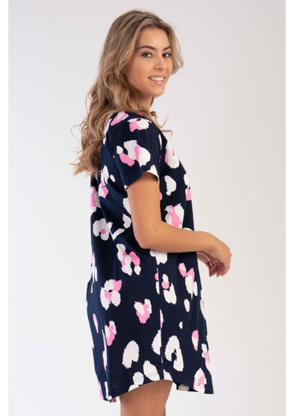 Pamuklu Kadın Kısa Kol Gecelik modelleri