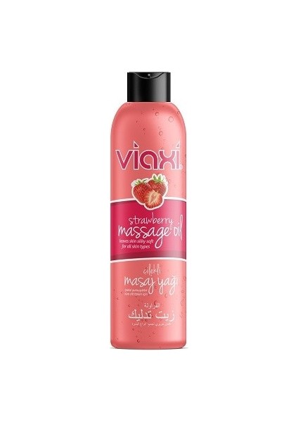 Masaj Yağı Çilek Aromalı 177 ml