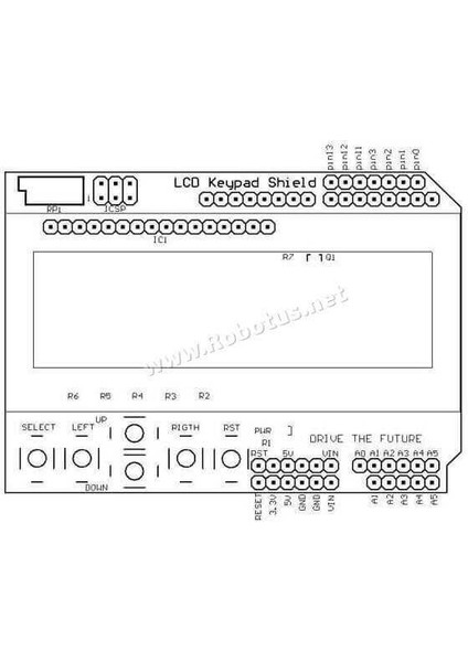 Arduino LCD Keypad Shield