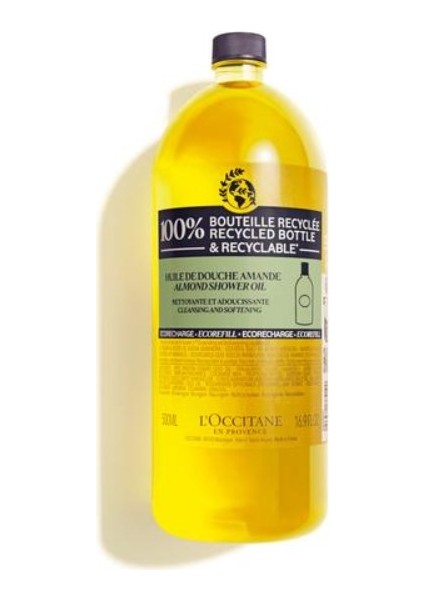 Almond Shower Oil Eco-Refill - Badem Duş Yağı Eko-Yedek 500 ml