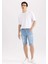 Slim Fit Jean Bermuda A6430AX23SM 3