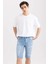 Slim Fit Jean Bermuda A6430AX23SM 4
