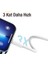 1 Metre 2.4A Ultra Hızlı iPhone Lightning Şarj ve Data Kablosu, Kopmaz Halat Kablo, 3x Hızlı 4