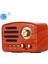 Vis Mek MA-1500 LED Işık ile Retro Bluetooth Hoparlör (Yurt Dışından) 1