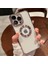 iPhone 12 Pro Max Kılıf 5d Kamera Lens Korumalı Logo Gösteren Kenarları Renkli Arkası Şeffaf Silikon 1