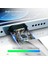 1m Cep Telefonu Kablosu Usb'den Ip'ye 2.4A Hızlı Şarj Kablosu 480MBPS Transfer Örgülü Tasarım Yıldırım Cihazları için LED Işık Tasarım Hattı-Siyah (Yurt Dışından) 5