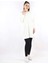 Oversize Çavuş Desen Tunik Ekru 1