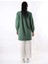Oversize Çavuş Desen Tunik Zümrüt Yeşili 3