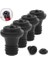 Şarap Şişesi Tasarrufu Vakum Tıpaları Preserver Saver Vacu Vin Set 4'lü (Yurt Dışından) 2