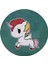 Kasnaklı Goblen Punch (Panç) Işleme Seti 15 cm Unicorn Deseni 2