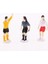 12X Boyalı Futbol Oyuncu Şekil 1/87 Ölçekli Minyatür Insanlar Heykelcik Oyuncaklar (Yurt Dışından) 5
