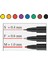 Multimark 1525 M Asetat Kalemi 1.0 mm Kırmızı 10 Adet 3