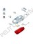 Pelit Otomotiv Skoda Süperb Kapı Reflektörü 1K0947419 1K0947419A 2