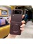 For Samsung Galaxy Z Flip 4 Metalik Boya Manyetik Emiş Cep Telefonu Kılıfları (Yurt Dışından) 1