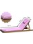 Şezlong Minderi Su Itici Kumaş 180X60X5 Pembe 2