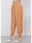 Kadın Manşet Paça Yüksek Bel Pantolon Camel 5
