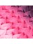 Marpessa Afrika Örgüsü ve Rasta Için Sentetik Ombreli Saç - Koyu Pembe / Pembe / Açık Pembe 2
