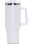 Leopar Baskı Büyük Kapasite 304 Paslanmaz Çelik Saman Vakum Kupası 40OZ T -Araba Kupası (Yurt Dışından) 1