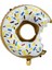 Sweet Candy Donut Şeklinde Folyo Balon 73 x 50 cm 1 Adet Haw Model 1 2