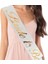 Bride To Be Gold Yazılı Beyaz Kuşak 1