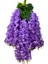 Yapay Sarkan Mor Akasya Çiçeği 12 Li Demet 3 Dallı 4