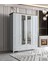 Yalı Modern 4 Kapaklı Aynalı Elbise Dolabı 165*60*211 2
