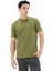 Erkek % 100 Pamuk Regular Fit Polo Yaka T-Shirt Y25374351601 4