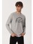 James Erkek O Yaka U.kol T-Shirt K. Gri 2