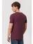 Hardy Erkek O Yaka T-Shirt Mürdüm 4