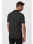 Jaquard Erkek Polo Yaka T-Shirt Siyah 5