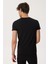 Charles Erkek O Yaka T-Shirt Siyah 2