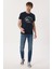 Danıel Erkek O Yaka T-Shirt Lacivert 1