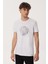 Rıchard Erkek O Yaka T-Shirt Beyaz 4