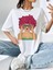 Kadın Woow Woman Baskılı Oversize T-Shirt 1