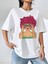 Kadın Woow Woman Baskılı Oversize T-Shirt 4