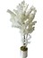 Yapay Ağaç Kar Beyaz Bahar Dalı 160 cm 25X25 Metal Saksı 3