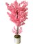 Kırık Pembe Bahar Dalı 180 cm 30X30 Metal Saksı 1