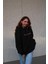 Cosmos Canada Renkli Oversize Hoodie Siyah 3