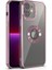 iPhone 12 Kılıf 5d Kamera ve Lens Korumalı Plating Logo Cut Arkası Şeffaf Silikon Flay Case 1