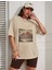 Kadın Tasmania Baskılı Oversize T-Shirt 3